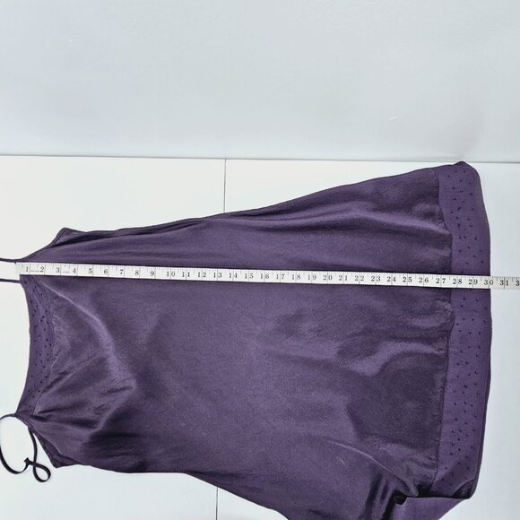 Vtg Y2K Judith Hart Silk Slip Dress M Purple Dark Fairy Goth Whimsigoth Festival - Picture 7 of 13